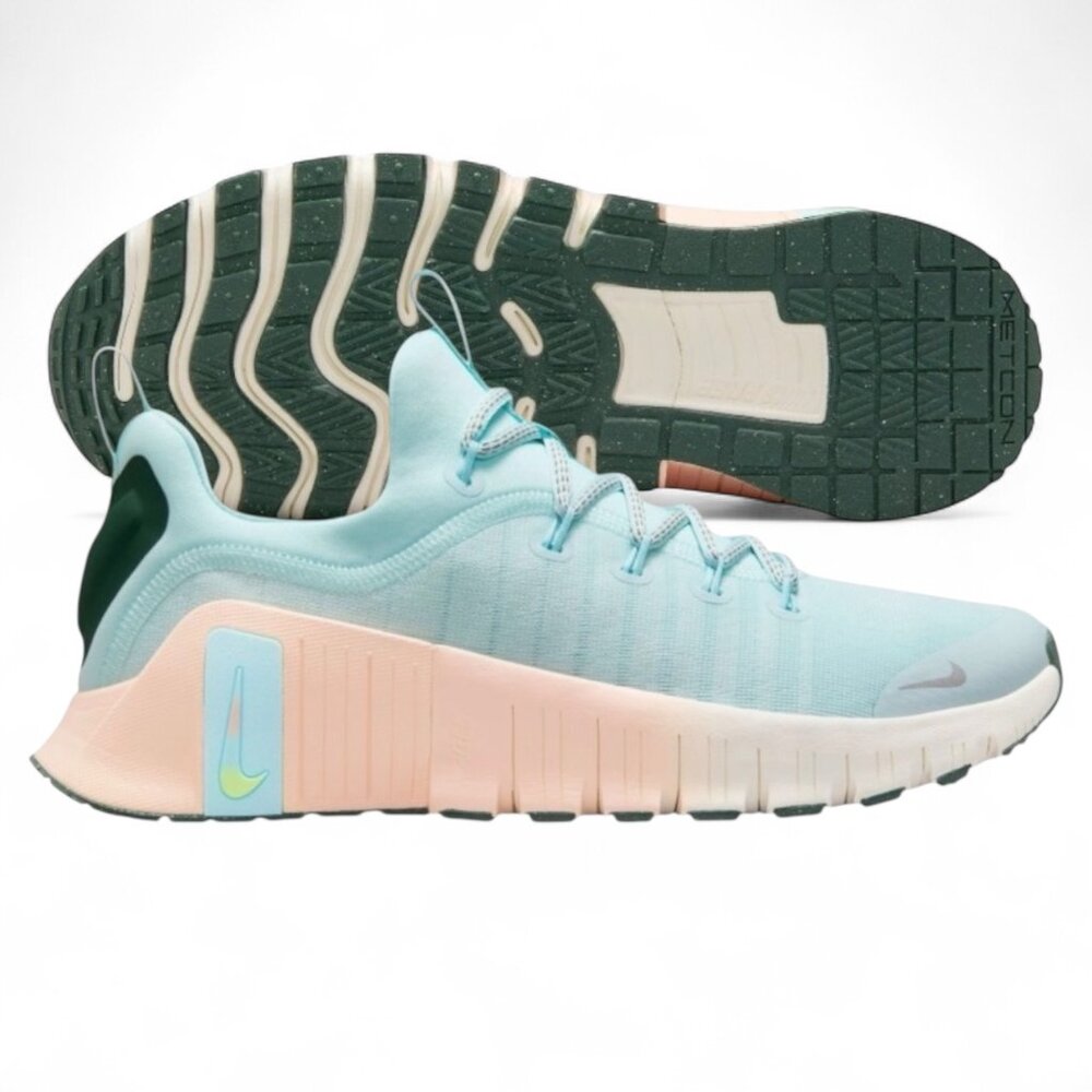 Womens Nike Free Metcon 6 PRM Training Cross Fit Shoes Glacier Blue HV5228 474